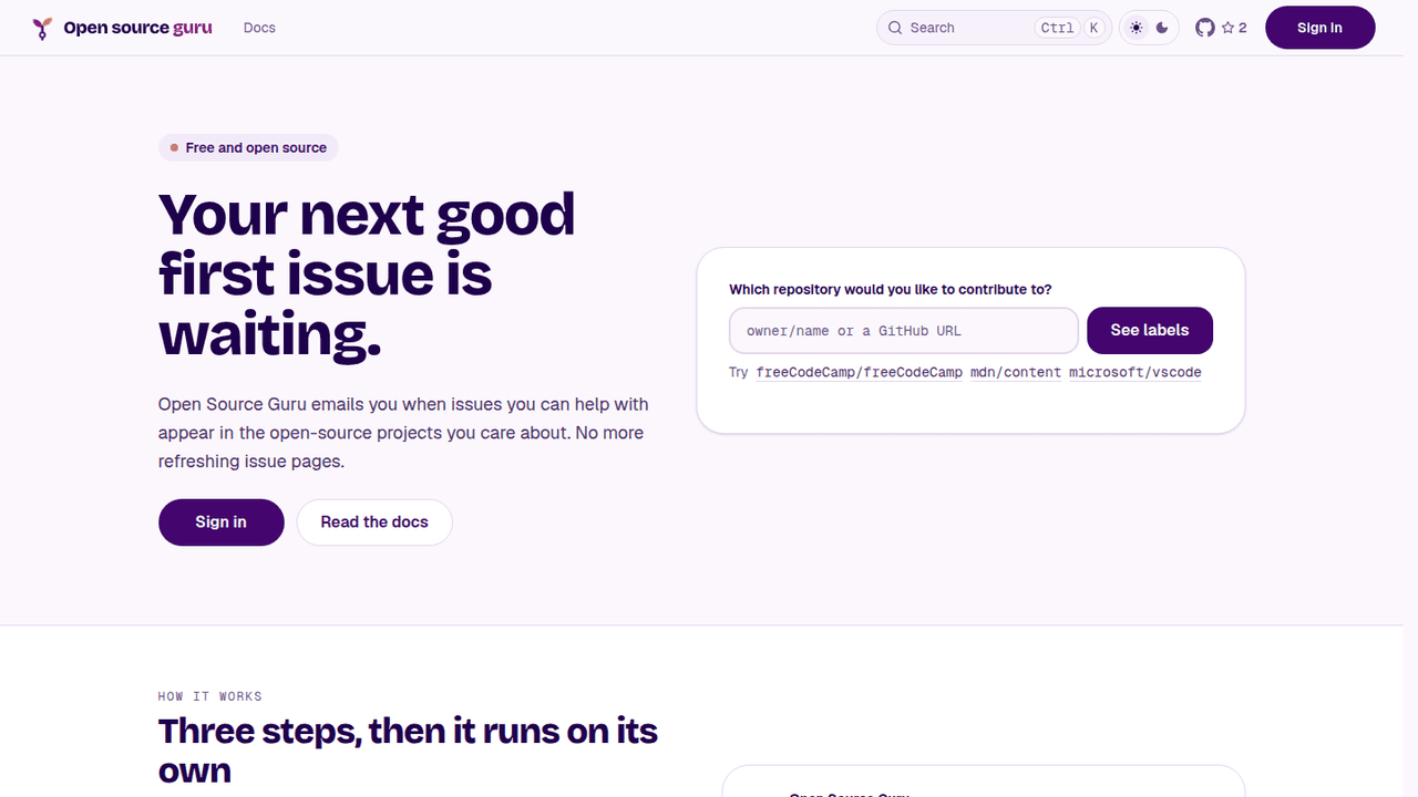 Open Source Guru